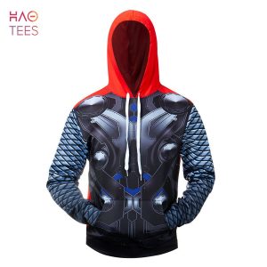 Costume Thor Armor 3D Printed Hoodie