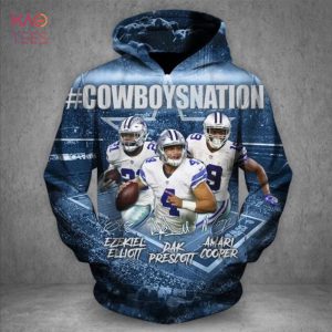 NEW Dallas Cowboys 3D Printed Hoodie
