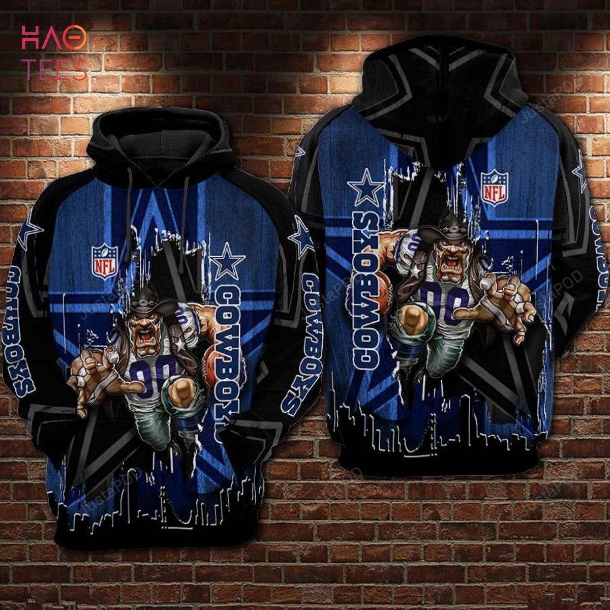 Dallas Cowboys Football 3D Hoodie All Over Print Unique Dallas