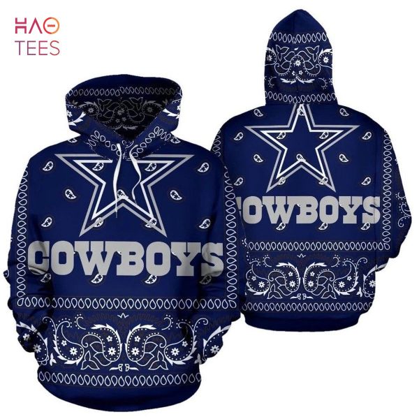 Dallas Cowboys Nfl Football Blue 3D Hoodie