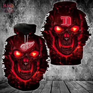 Detroit Red Wings Nhl Fan 3D Hoodie All Over Print Hoodie For Men For Women