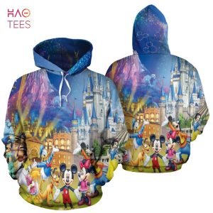 Disney Fireworks And Friends 3D Printed Hoodie