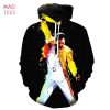 Freddie Mercury 3D Printed Hoodie