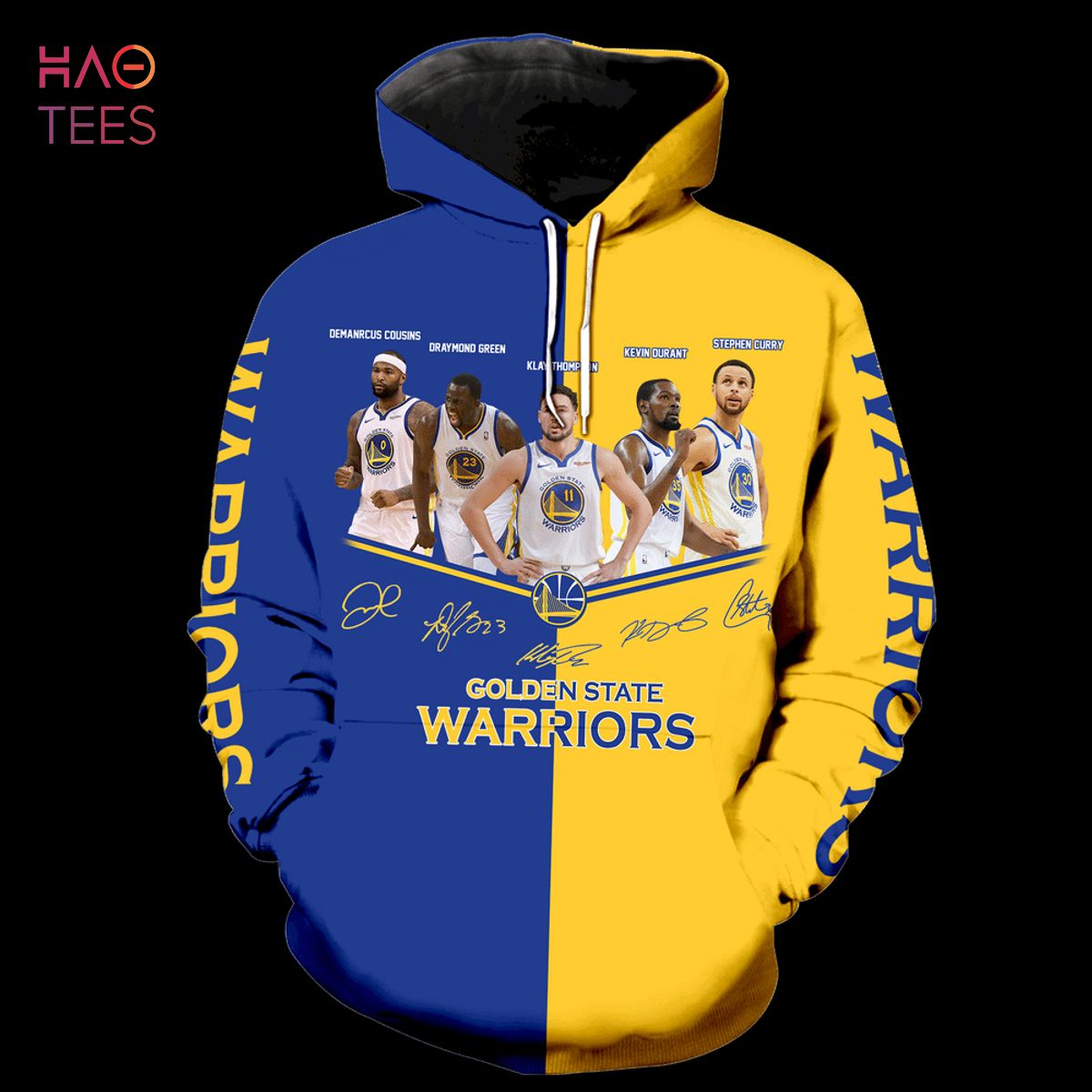 Golden State Warriors Full All Over Print 3D Hoodie For Men And Women
