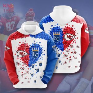 Kansas City Chiefs Kansas City Royals 3D Hoodie