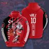 Kansas City Chiefs Travis Kelce 3D Hoodie