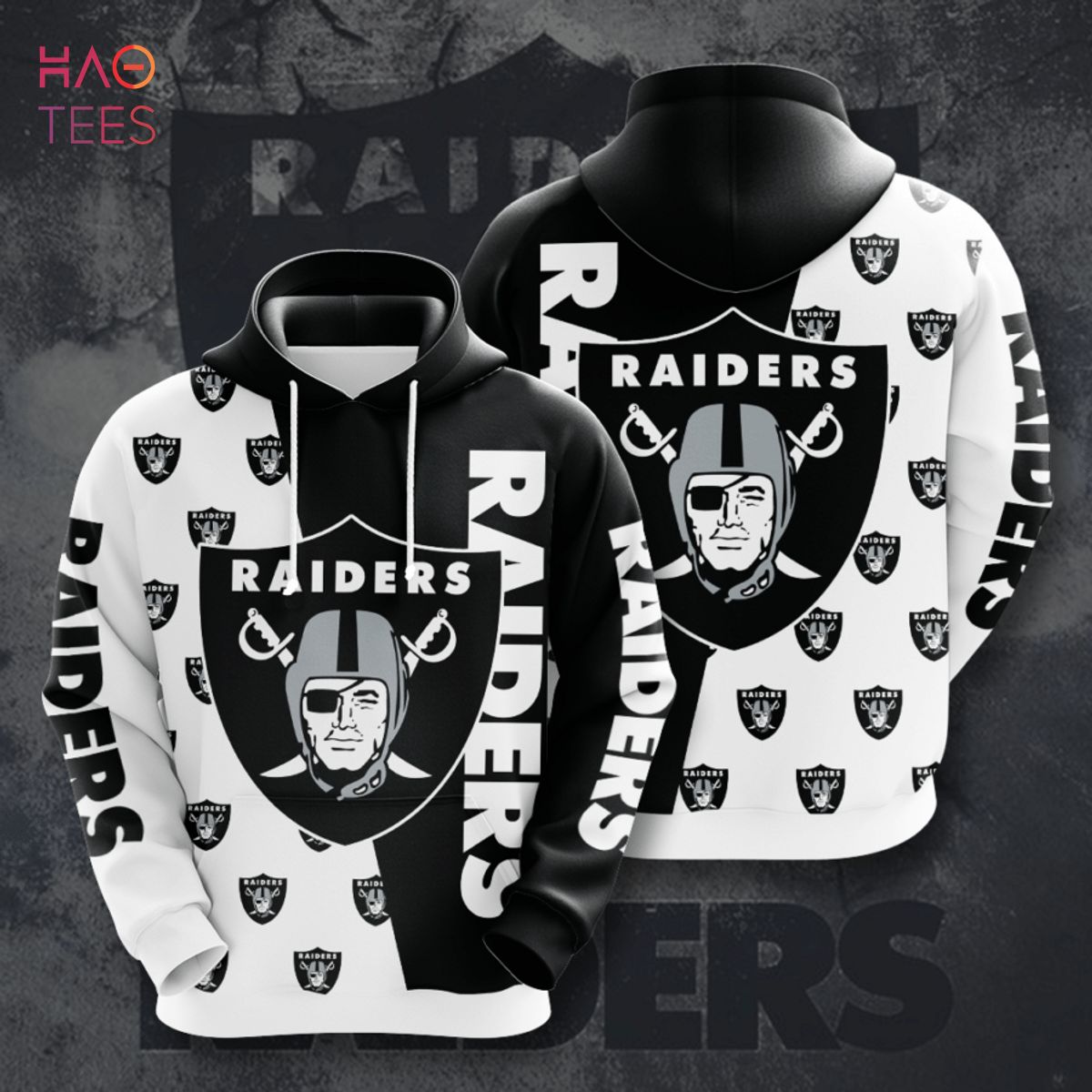 Las Vegas Raiders 3D Hoodie