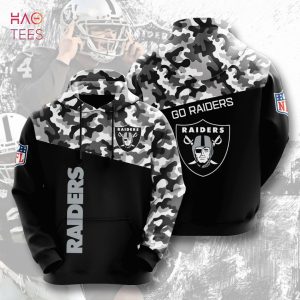 NEW Las Vegas Raiders 3D Hoodie All Over Print