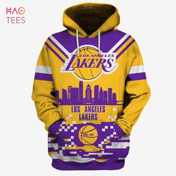 Los Angeles Lakers Nba 3D Hoodie