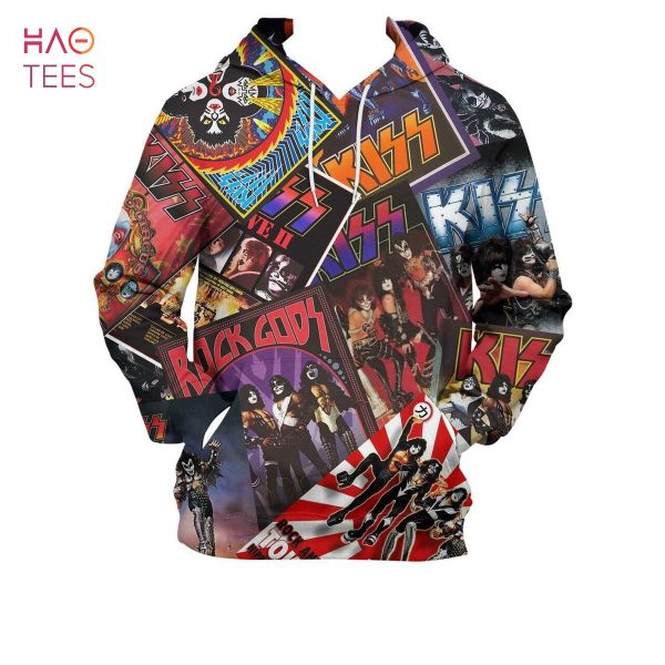 Men Women Kiss Band 3D Hoodie, Kiss Band Hoodie