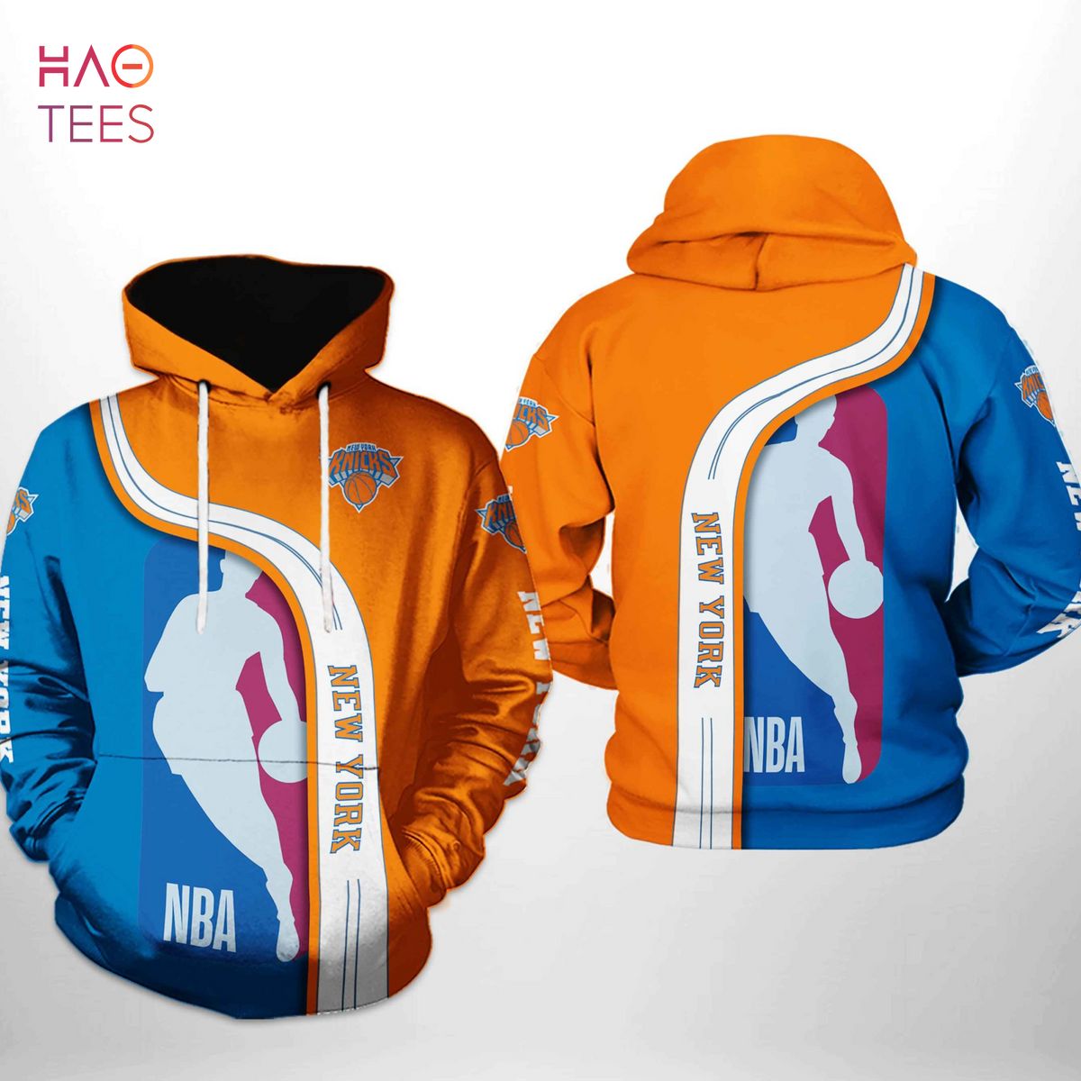 New York Knicks NBA Team 3D Printed Hoodie