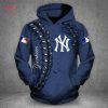 New York Yankees Skull3D Hoodie