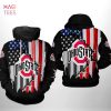 Ohio State Buckeyes Ncaa Skull 3D Hoodie Ohio State Buckeyes Ncaa Skull 3D Hoodie