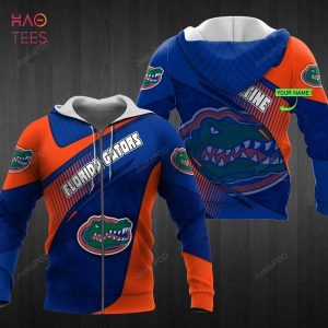 Personalized 3D Hoodie Florida Gators Custom Name 3D All Over Printed Hoodie