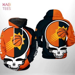 Phoenix Suns NBA Grateful Dead 3D Printed Hoodie