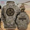 Pittsburgh Steelers NFL Baby Yoda Team 3D Printed Hoodie