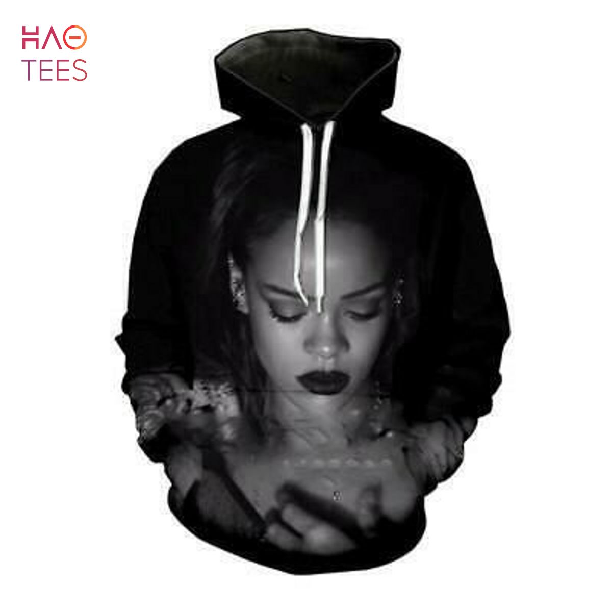Rihanna Pullover And Zip Pered 3D Hoodie