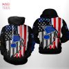 SWIMMING YIN YANG 3D Hoodie CORAL