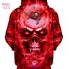 SWIMMING YIN YANG 3D Hoodie CORAL