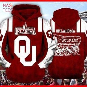 Theres Only One Oklahoma Sooners Zip 3D Hoodie All Over Print Theres Only One Oklahoma Sooners Zip 3D Hoodie All Over Print