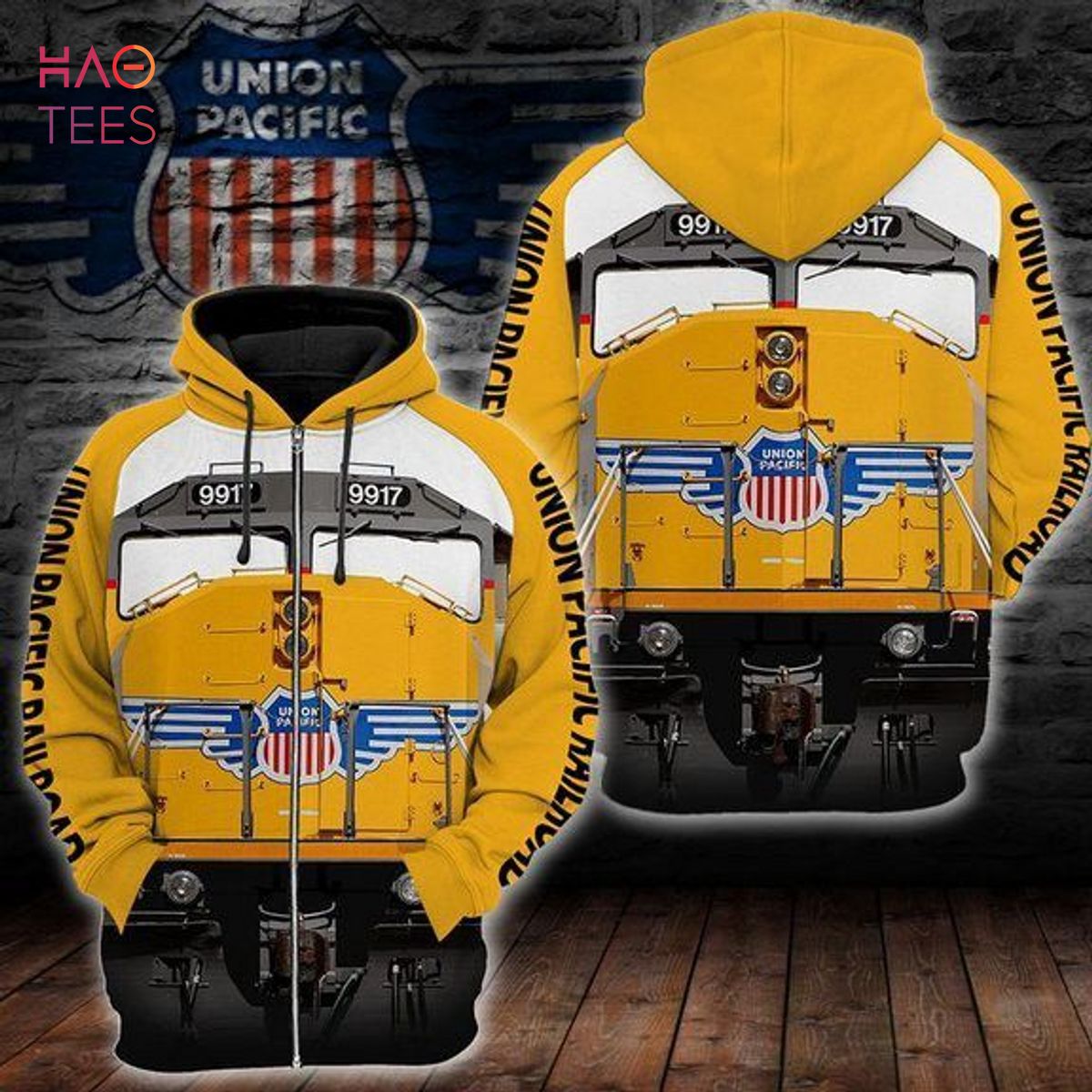 Union Pacific Driver 3D Hoodie