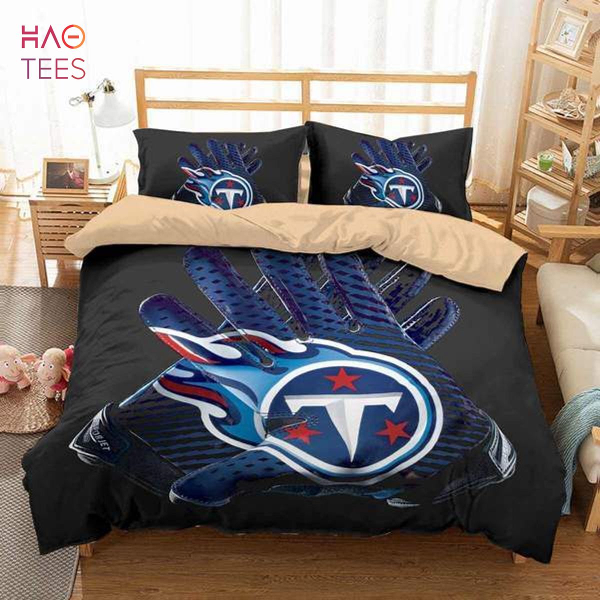 BEST Tennessee Titans Duvet Cover and Pillowcase Set Bedding Set