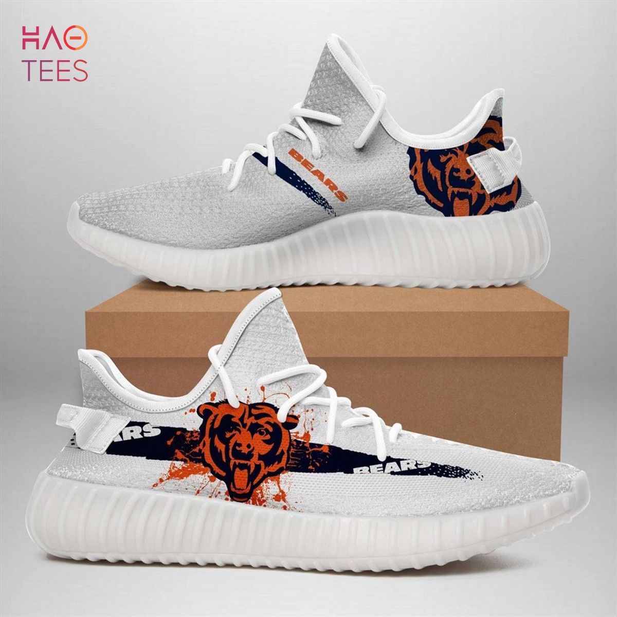 [TRENDDING] Chicago Bears Nfl Sport Teams Runing Yeezy Sneakers Shoes