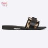 [TRENDDING] Dior Women Dio r Evolution Slide Beige Multicolor Mizza Shiny Technical Fabric