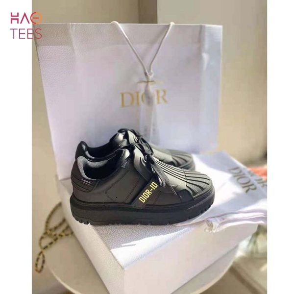 [TRENDDING] Dior Women Dior-ID Sneaker Black Calfskin and Rubber