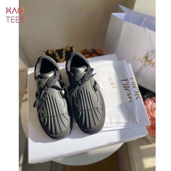 [TRENDDING] Dior Women Dior-ID Sneaker Black Calfskin and Rubber