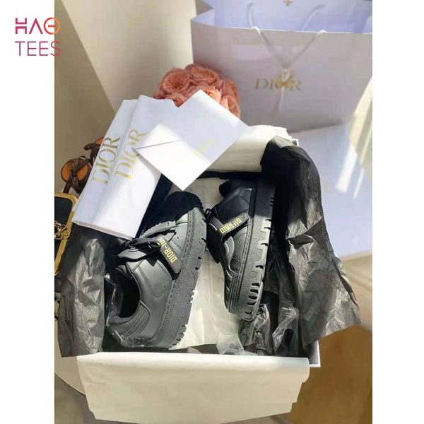 [TRENDDING] Dior Women Dior-ID Sneaker Black Calfskin and Rubber