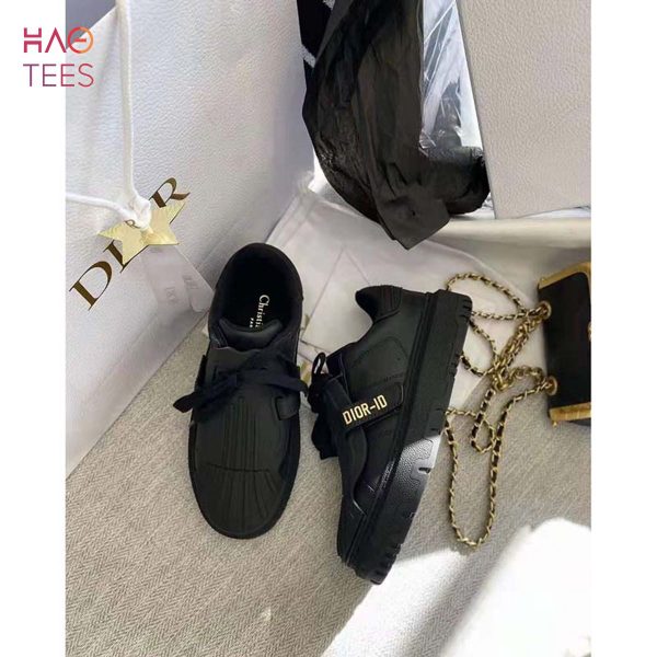 [TRENDDING] Dior Women Dior-ID Sneaker Black Calfskin and Rubber