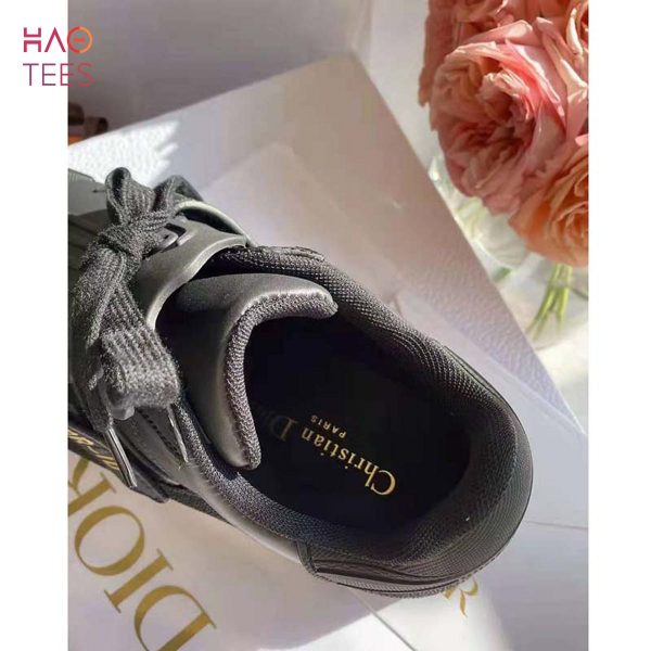 [TRENDDING] Dior Women Dior-ID Sneaker Black Calfskin and Rubber