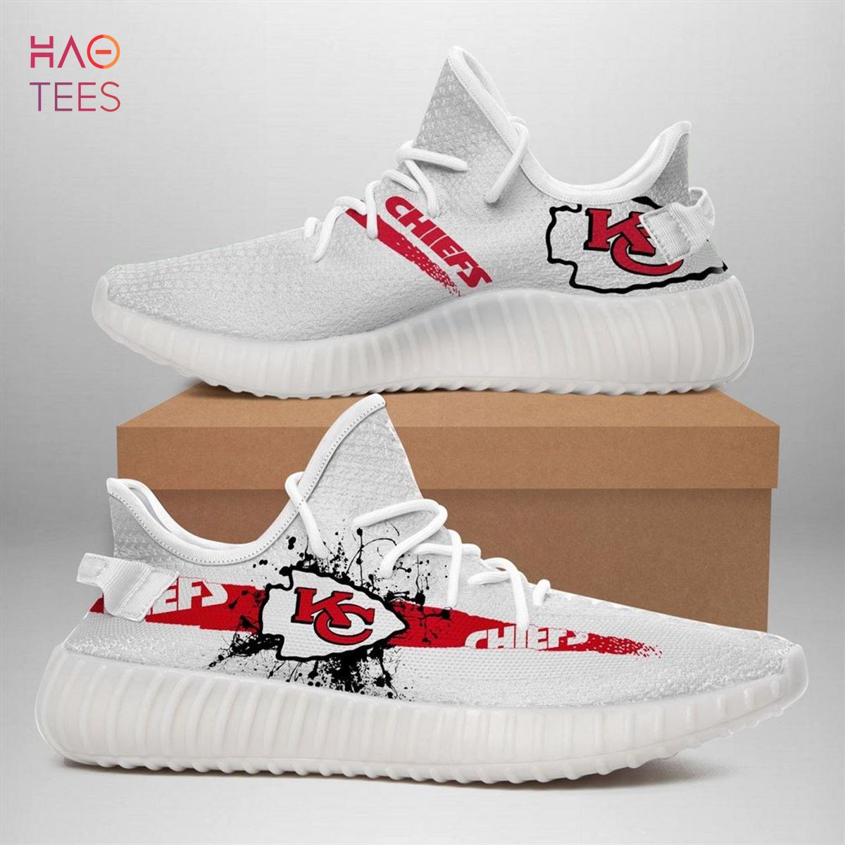 [TRENDDING] Kansas City Chiefs Nfl Sport Teams Runing Yeezy Sneakers Shoes