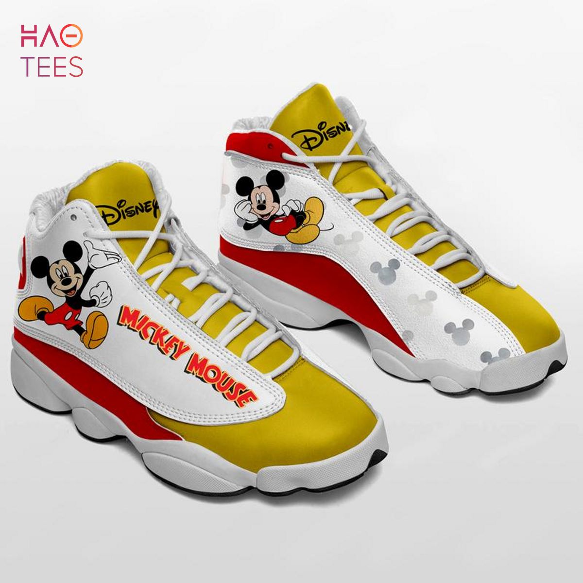 Louis Vuitton Mickey Mouse Air Jordan 13 Sneaker Shoes -Lavafury in 2023
