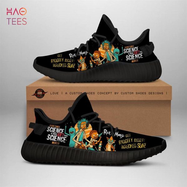 [TRENDDING] Rick And Morty Yeezy Sneakers Shoes