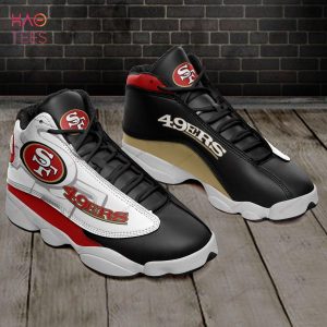San Francisco 49ers Air Jordan 13 Sneakers Sport Shoes Full Size