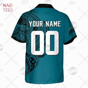 Custom Name Jacksonville Jaguars Hawaiian Shirt NFL Football Hawaiian Shirt  Cheap For Men Women - T-shirts Low Price