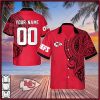 Personalize NFL Jacksonville Jaguars Polynesian Tattoo Design Hawaiian Shirt Personalize NFL Jacksonville Jaguars Polynesian Tattoo Design Hawaiian Shirt