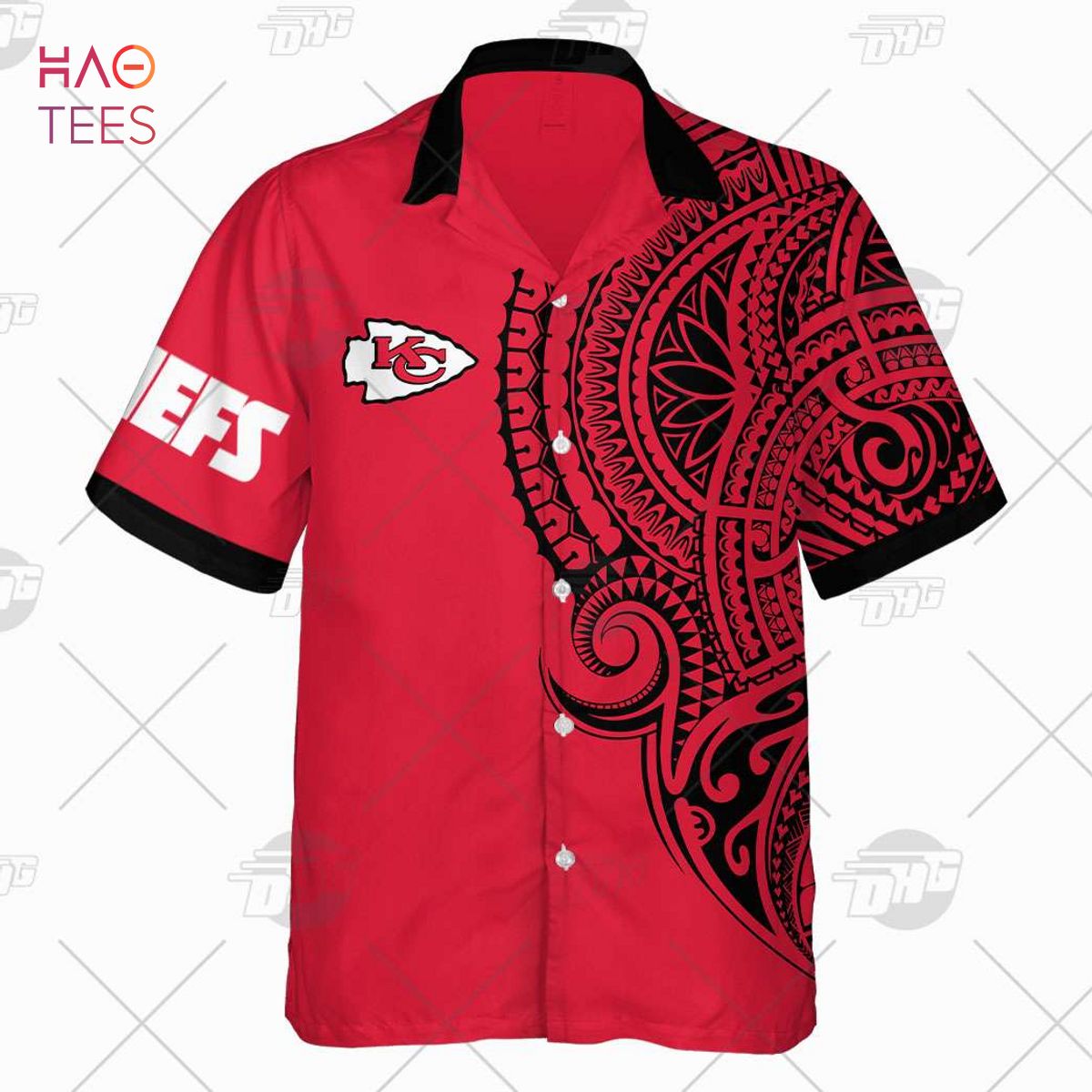 Kansas City Chiefs NFL Logo - Personalized Kc Chiefs Hawaiian Shirts - The  Best Shirts For Dads In 2023 - Cool T-shirts
