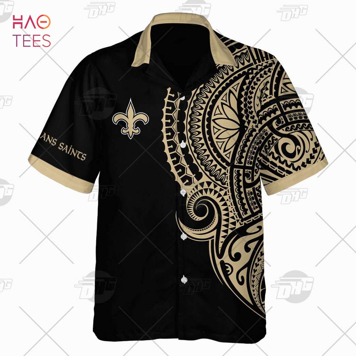 SALE] New Orleans Saints Symbol Louis Vuitton Hawaiian Shirt
