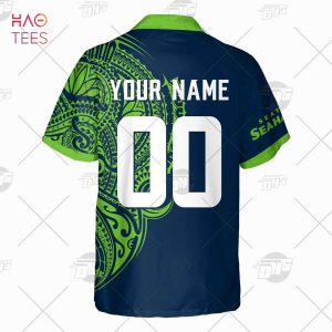 Seattle Seahawks NFL Custom Name Skull Halloween Gift Hawaiian Shirt -  Freedomdesign