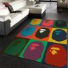 BEST Bape Area Rug Living Room Rug US Gift Decor BEST Bape Area Rug Living Room Rug US Gift Decor