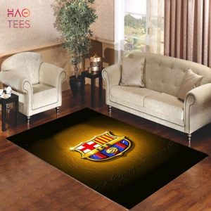 BEST Barcelona Soccer Logo Light Living room carpet rugs
