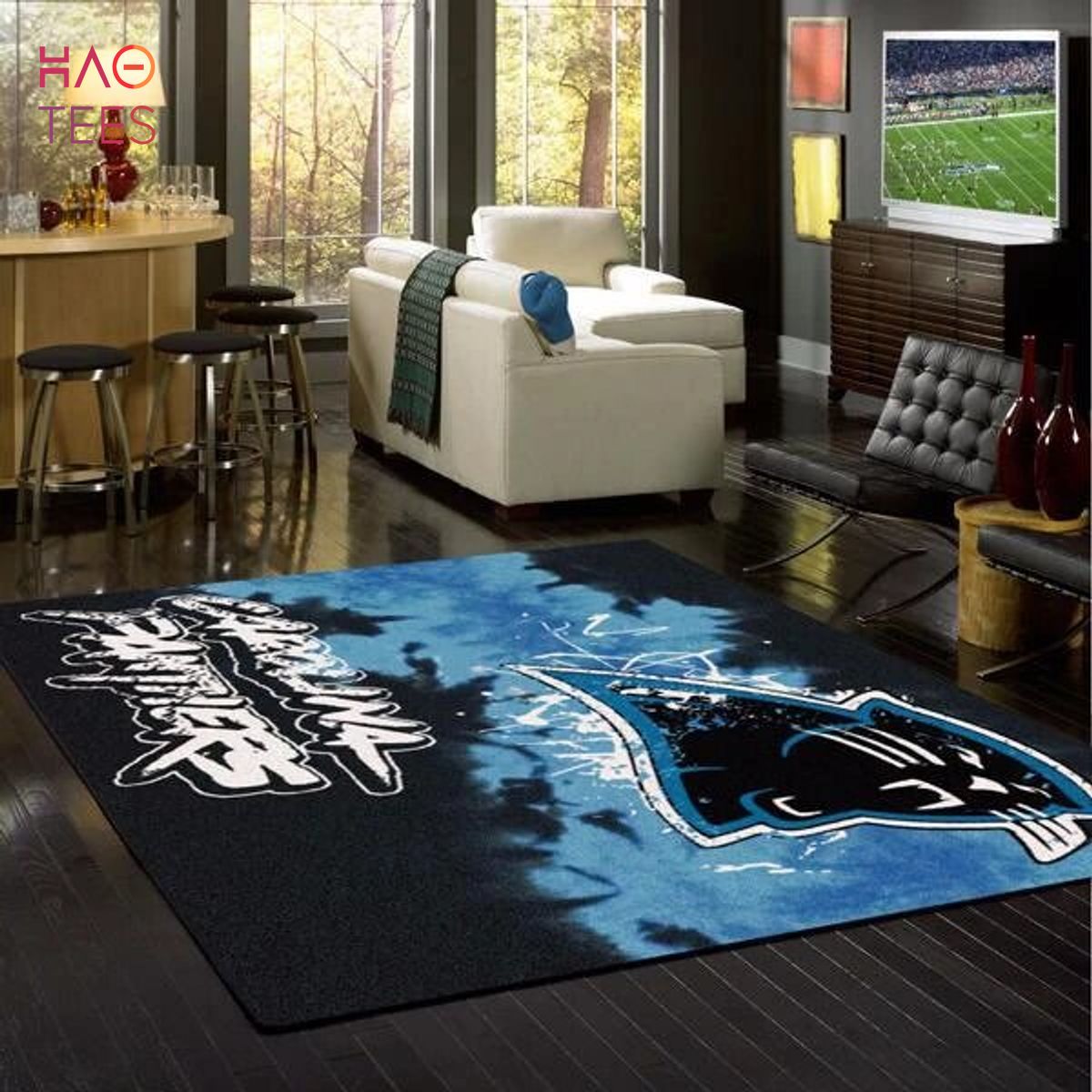 BEST Carolina Panthers Deandanecerse Carpet Living Room Rugs