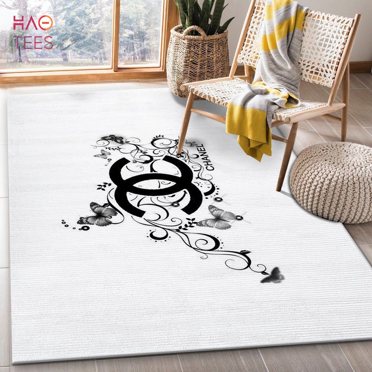 BEST Chanel Area Rug Living Room Rug Christmas Gift US Decor Luxury Store