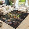 BEST Ford Mustang Shelby Logo Living room carpet rugs
