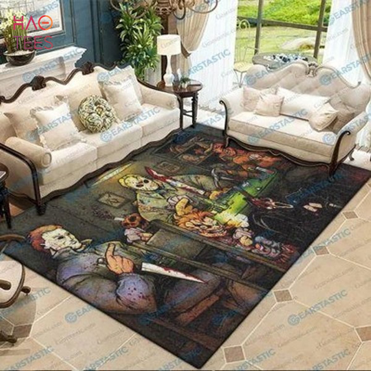 BEST Freddy krueger jason voorhees michael myers leatherface rugs living room carpet