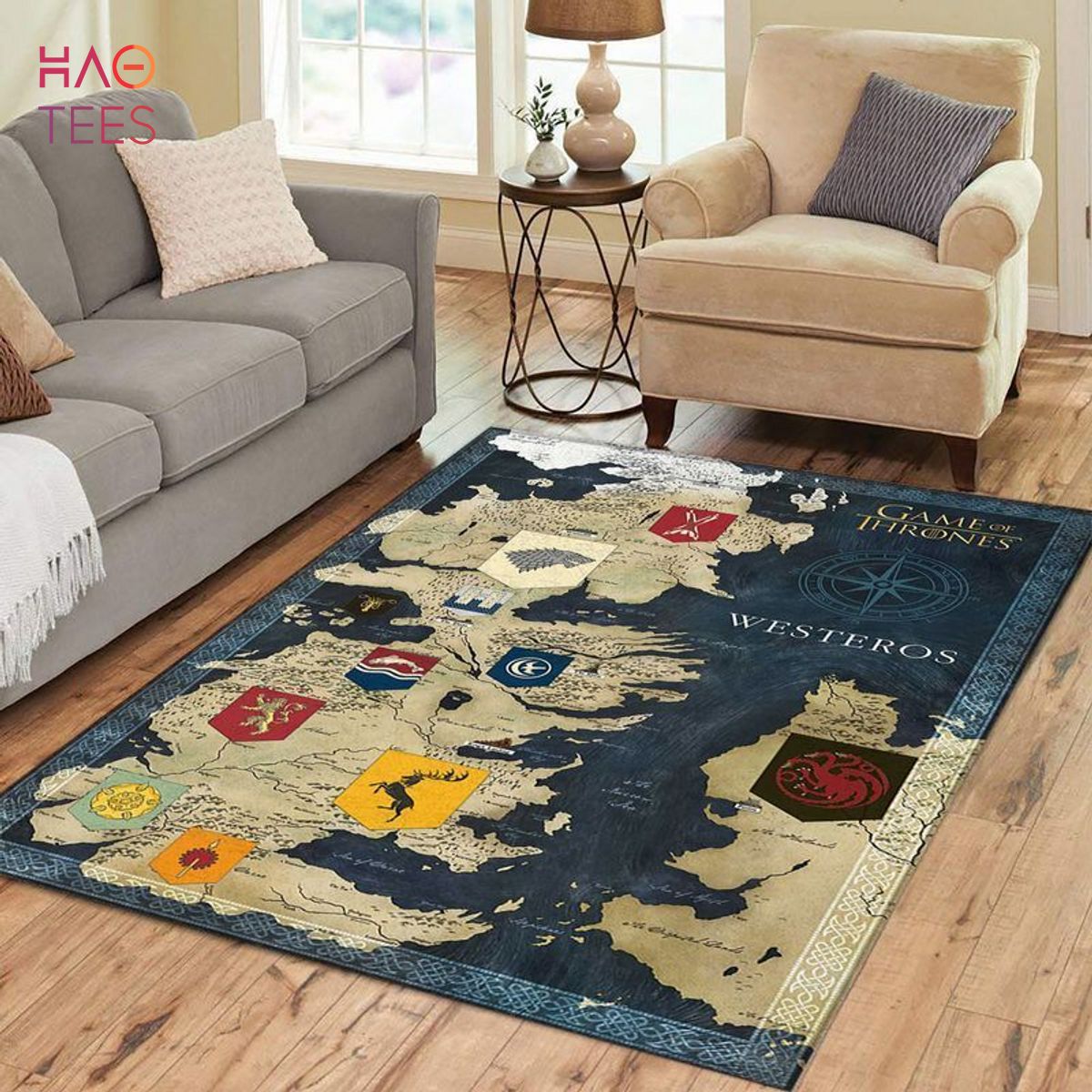 BEST Game Of Thrones Westeros Land Nice Gift Area Rug Carpet