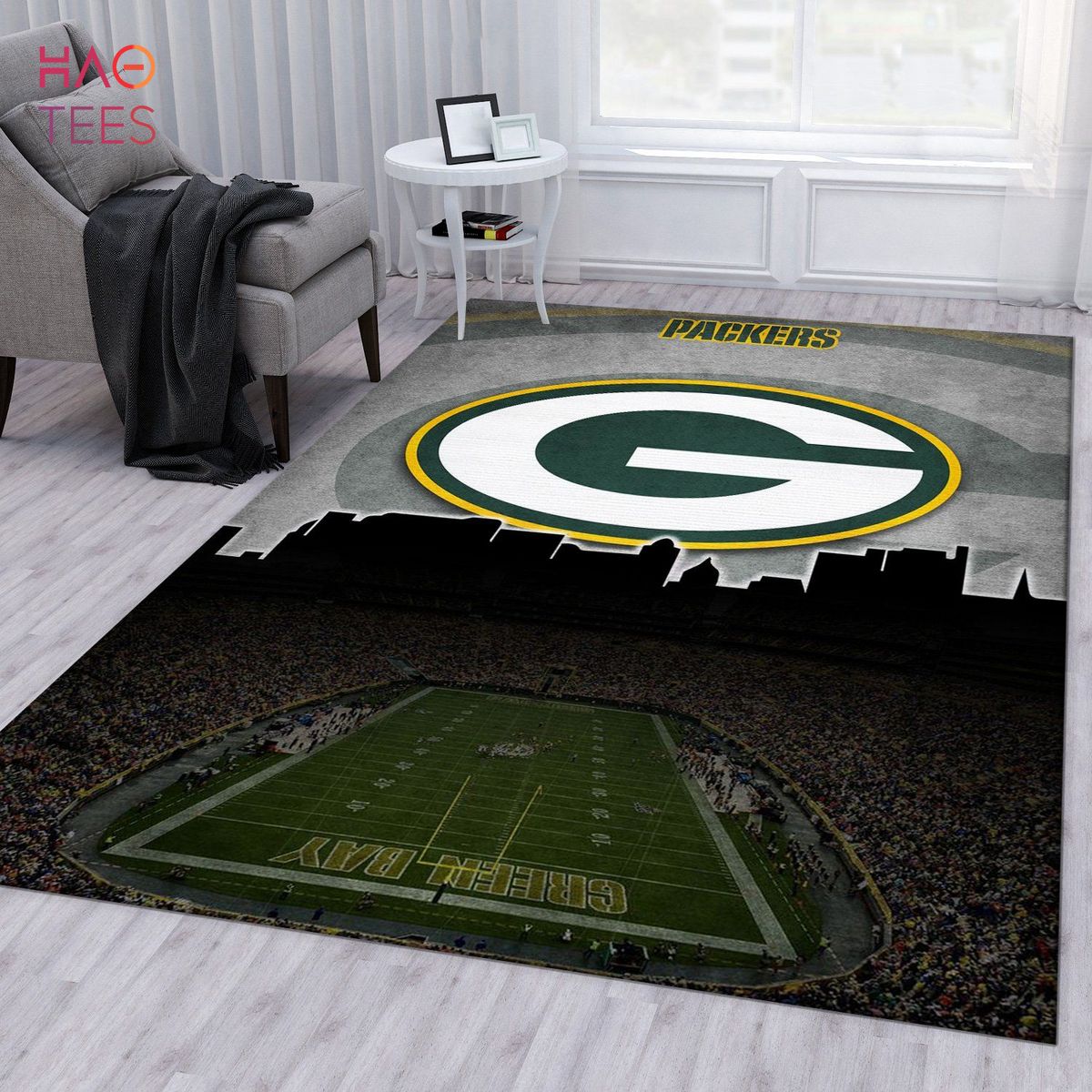 BEST Green Bay Packers Nfl Area Rug For Christmas Bedroom Rug Floor Decor Home Decor